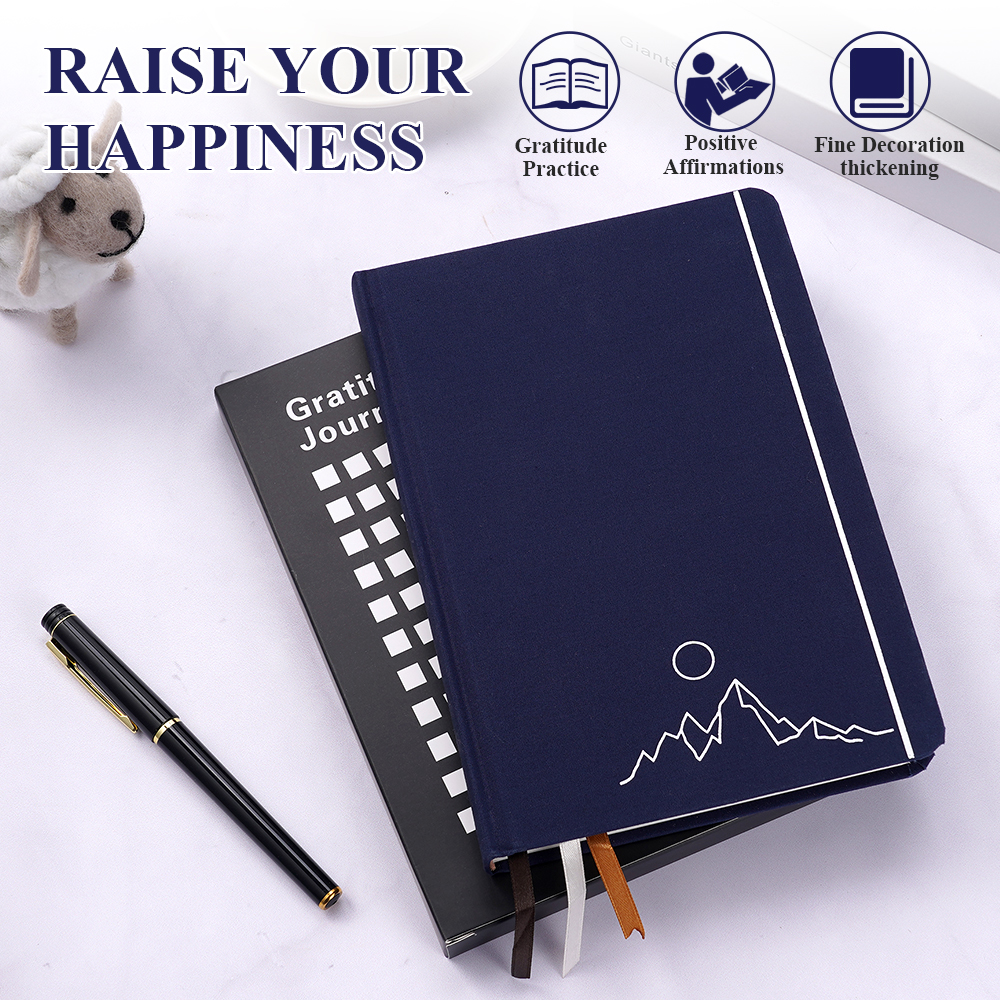 Happy Health Wellness - 1Pc Daily Gratitude Wellness Journal For