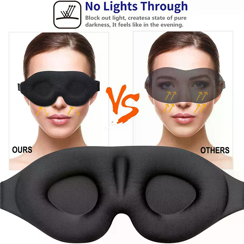 Sleeping Mask Soft Eyepatch Bl - Sleep Eye Mask 3D 리뷰 및 가격