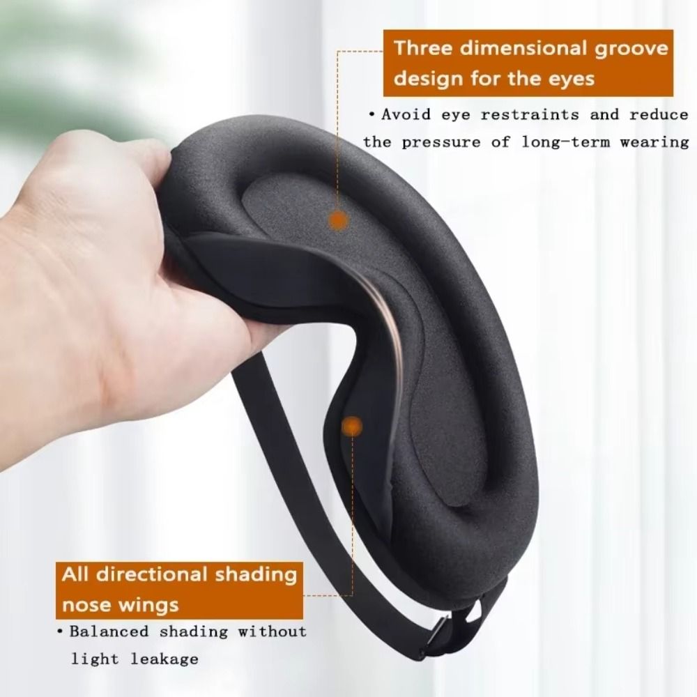 Soft Foam Sleep Mask Comfy Mat - Sleep Eye Mask 3D 리뷰 및 가격