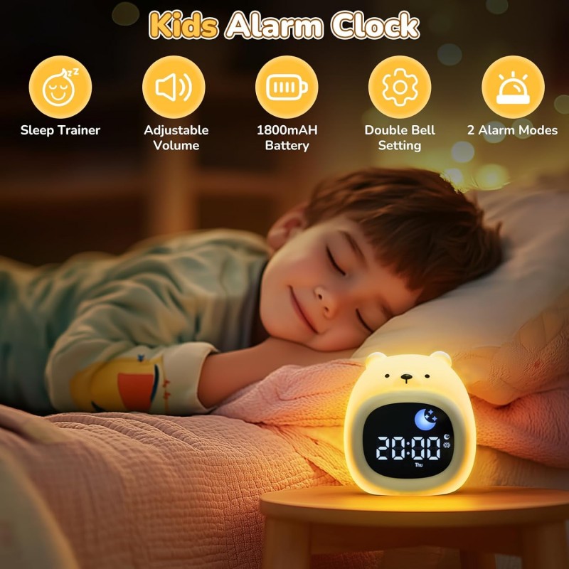 Alarm Clock for Kids Sleep Tra - White Noise Machine Sleep 리뷰 및 가격