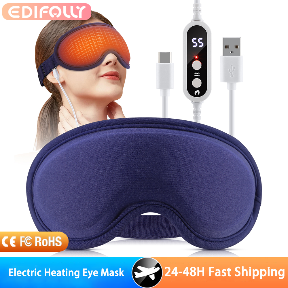 USB Electric Heating Eye Mask  - Sleep Eye Mask 3D 리뷰 및 가격