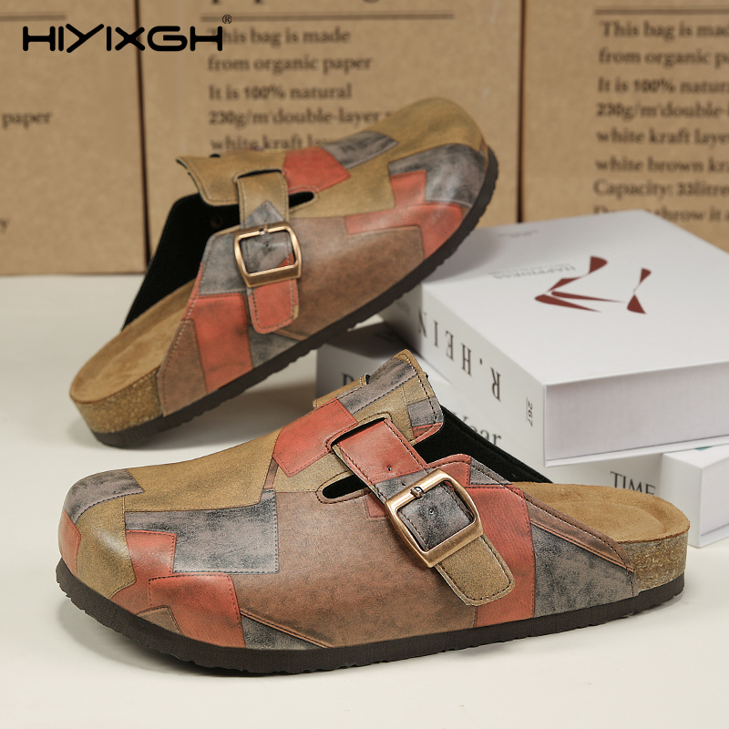 Comfort Cork Leather Slippers  - Health & Wellness Programs 리뷰 및 가격