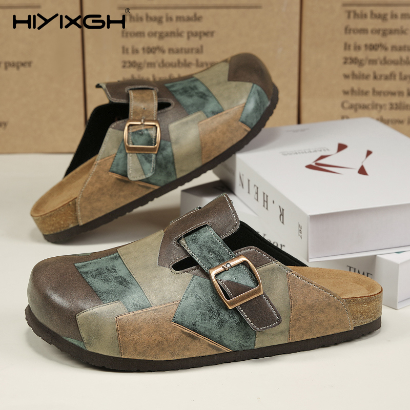 Comfort Cork Leather Slippers  - Health & Wellness Programs 리뷰 및 가격