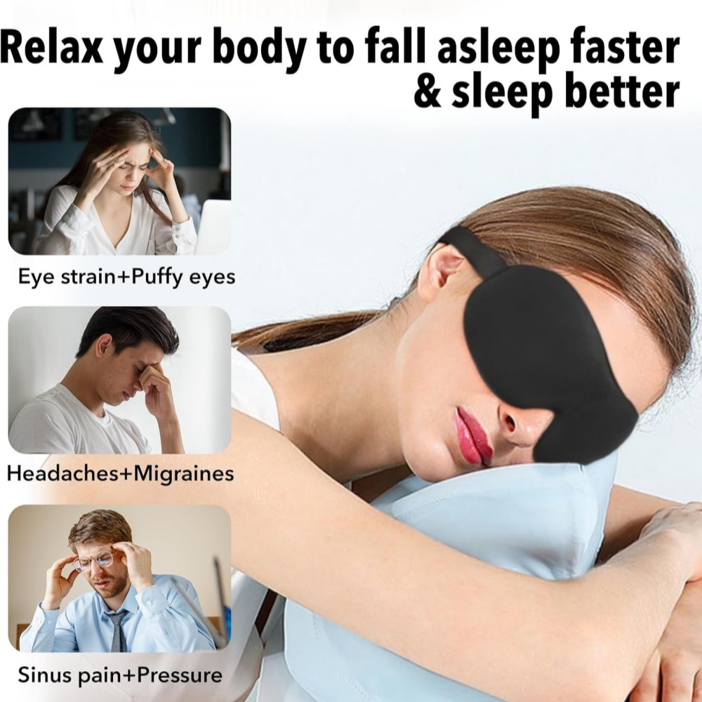 3D Sleep Mask Blindfold Sleepi - Sleep Eye Mask 3D 리뷰 및 가격