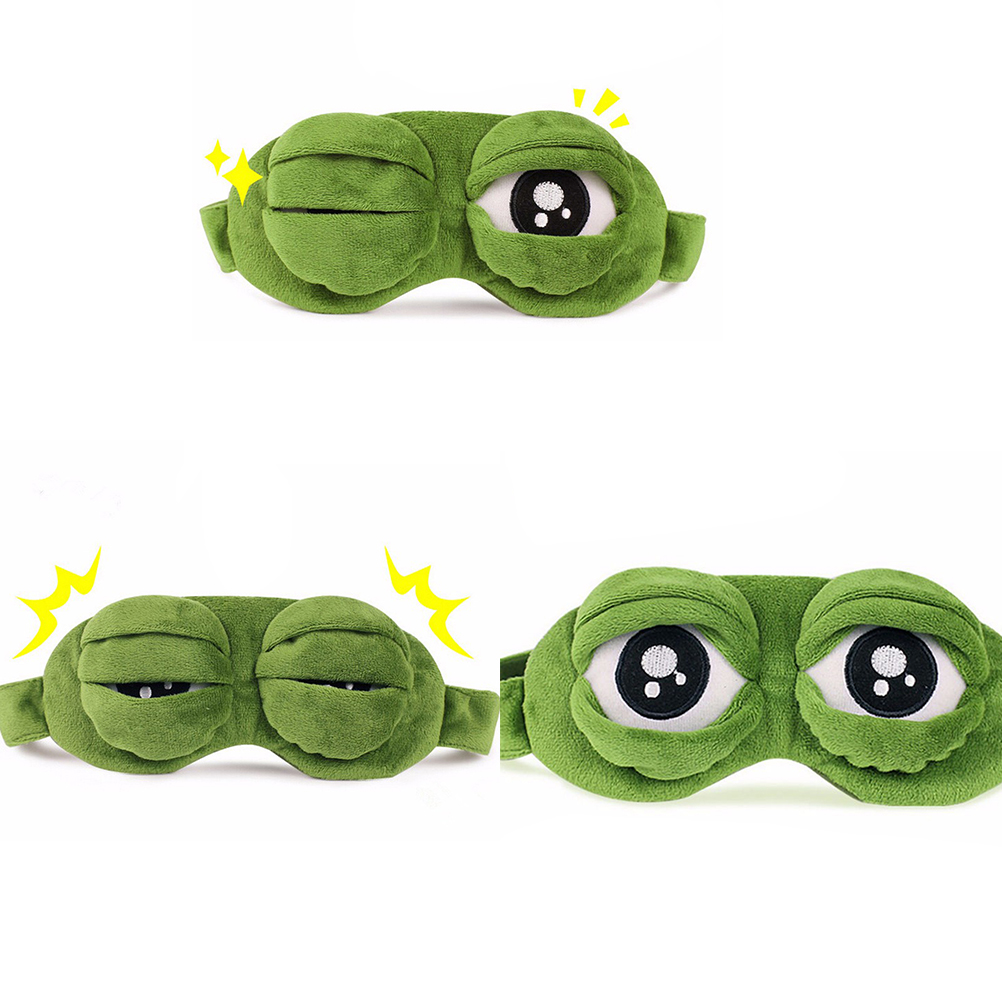 3D Sad Frog Sleep Mask Natural - Sleep Eye Mask 3D 리뷰 및 가격