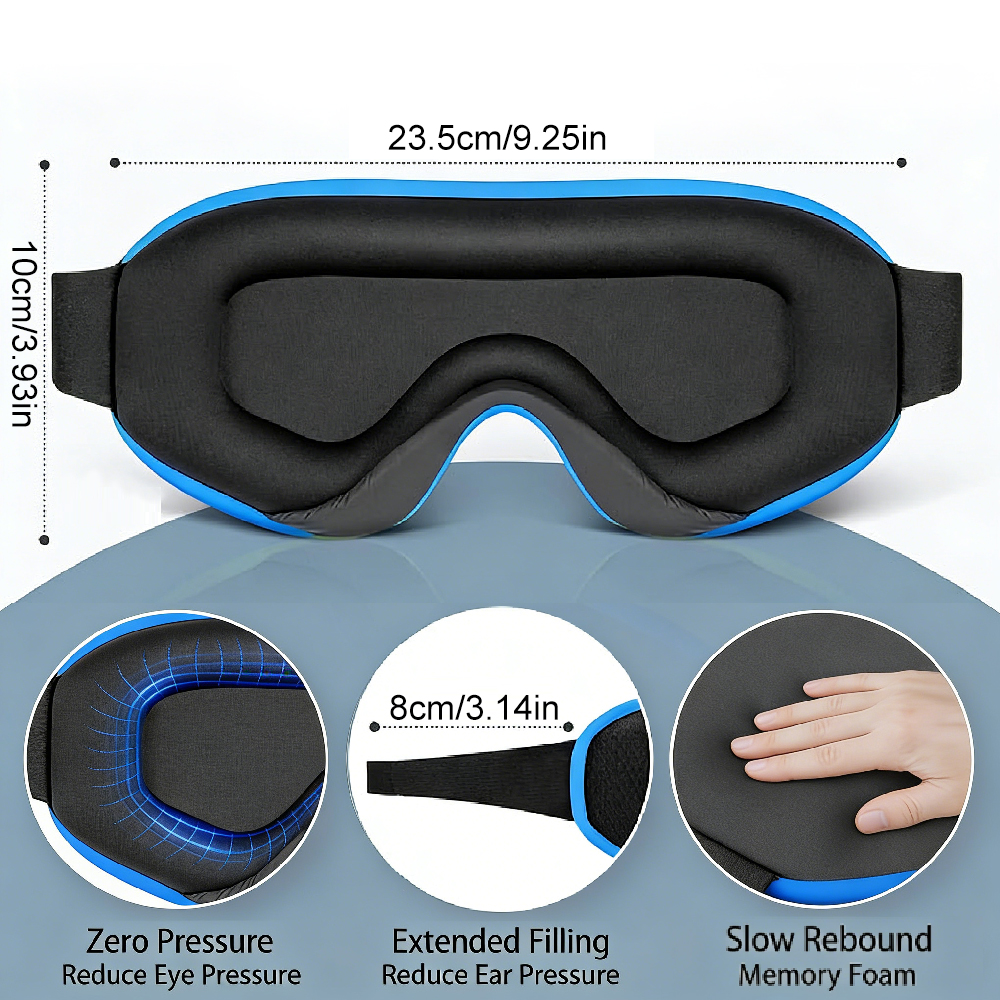 Soft Breathable 3D Sleep Mask, - Sleep Eye Mask 3D 리뷰 및 가격