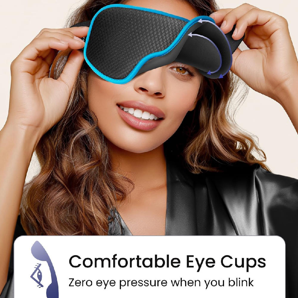 Soft Breathable 3D Sleep Mask, - Sleep Eye Mask 3D 리뷰 및 가격