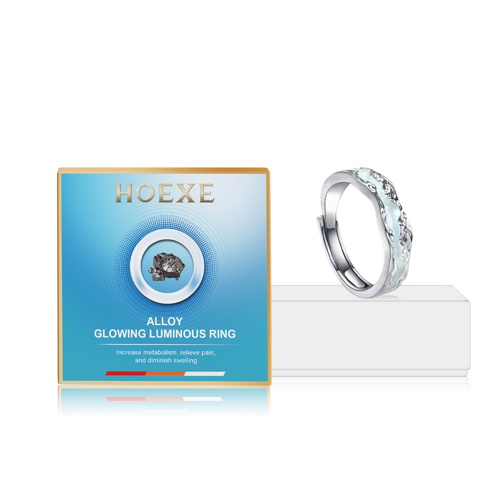 Hoexe Silver Luminous Ring for - Wellness Health. Ring 리뷰 및 가격