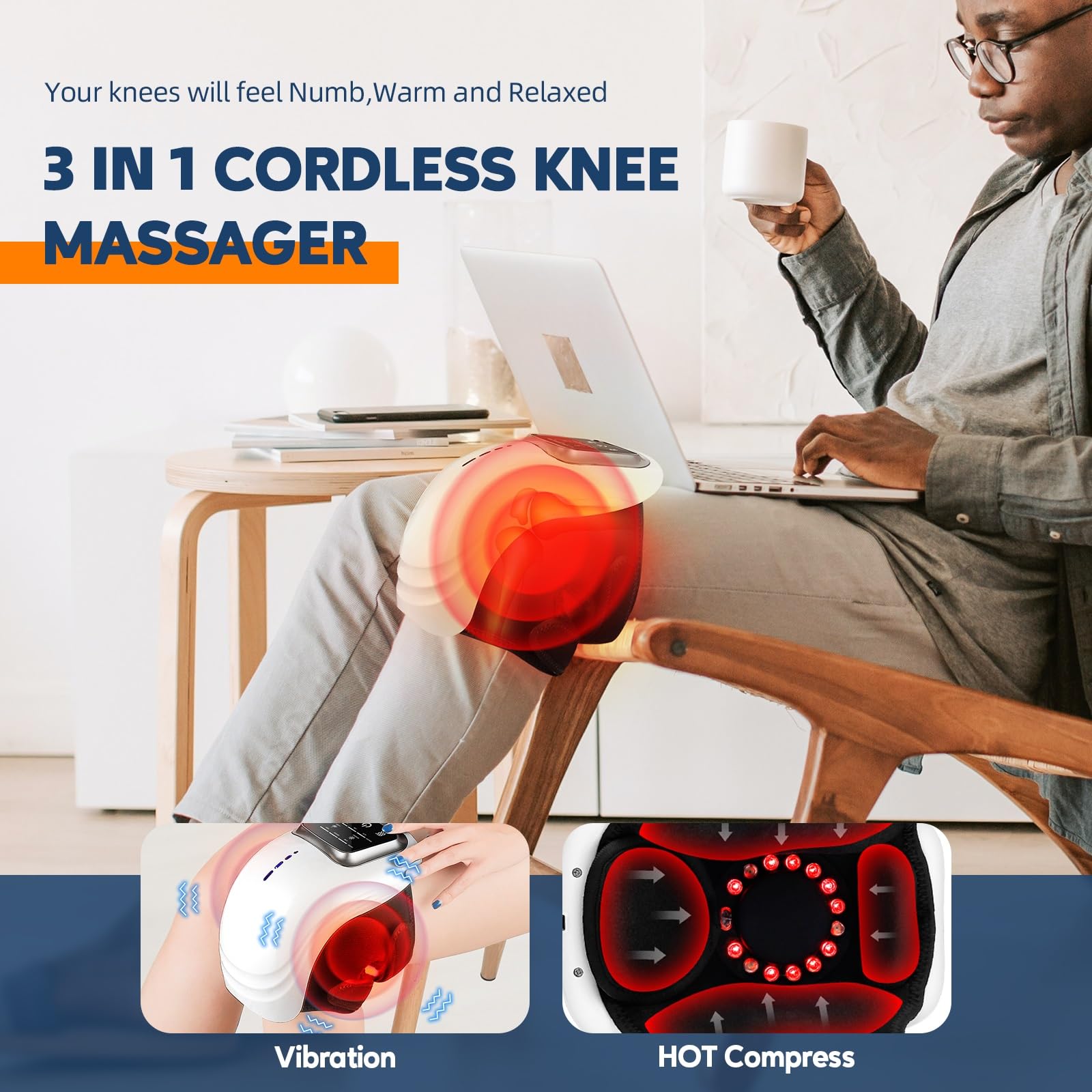 Knee Massager Smart Red Light  - Red Light Therapy Device 리뷰 및 가격
