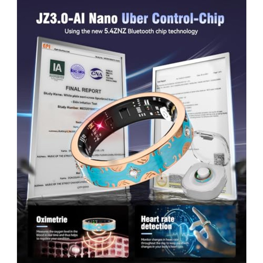 7 Gen Diamond Smart Ring for W - Wellness Health. Ring 리뷰 및 가격