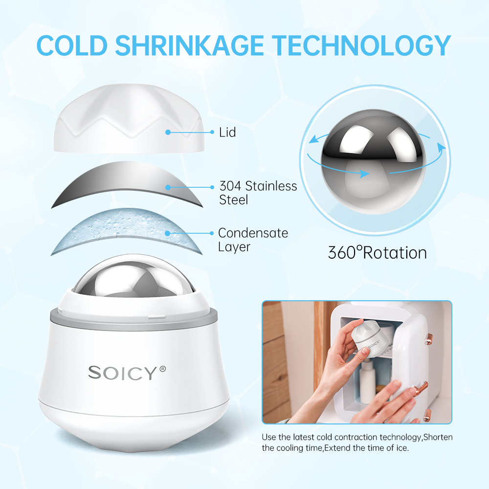 Rotation Stainless Steel Ice R - Ice Roller Face Cold 리뷰 및 가격