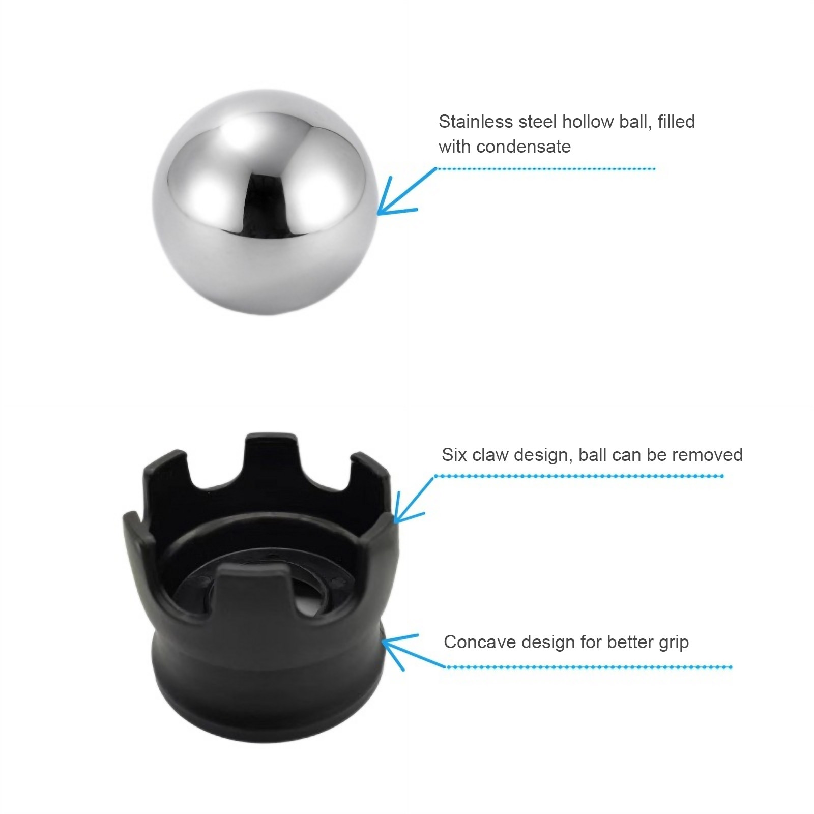 Stainless Steel Ice Massage Ro - Ice Roller Face Cold 리뷰 및 가격