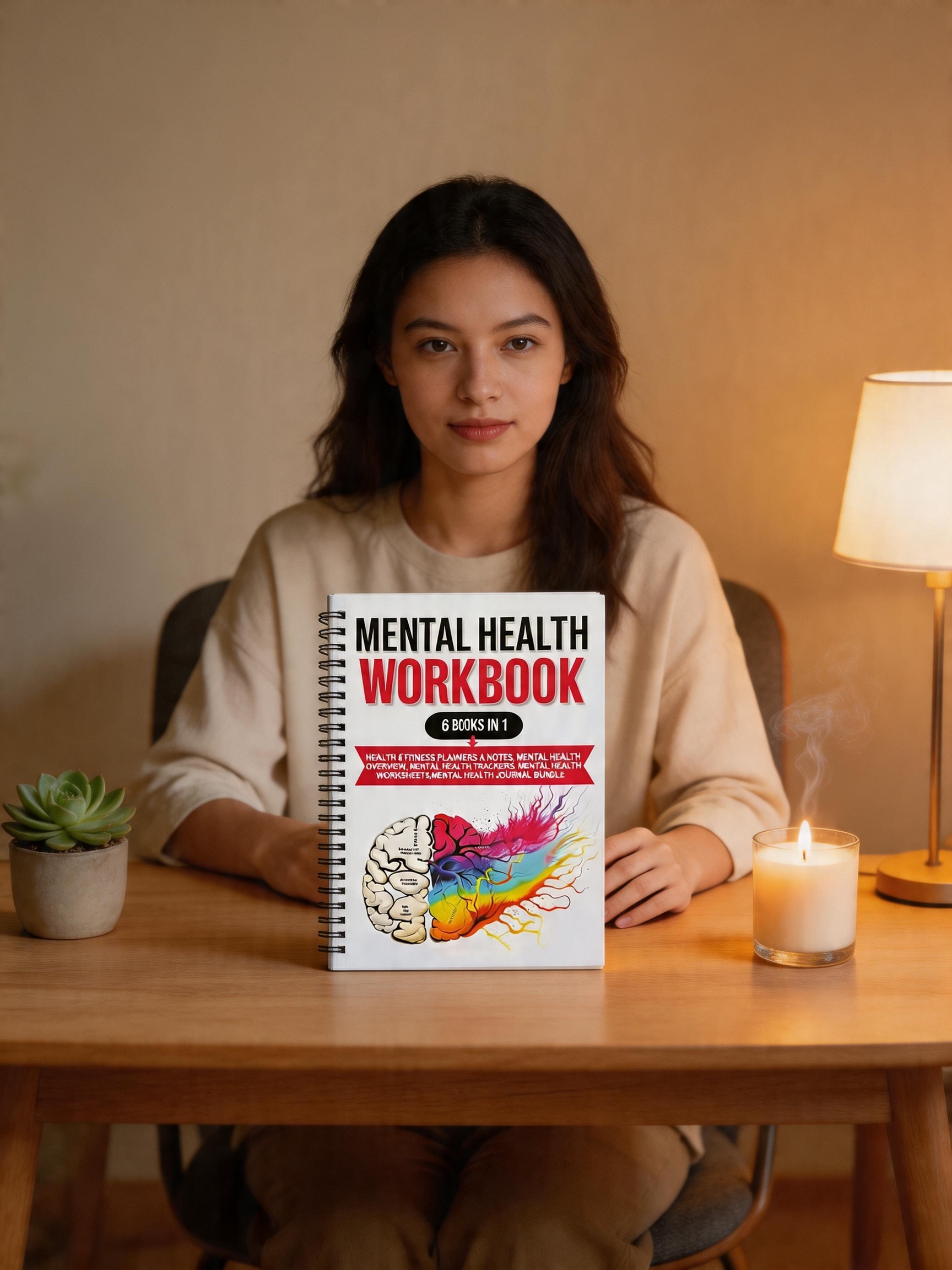 1pcs Mental Health Workbook &  - Health Wellness Login 리뷰 및 가격