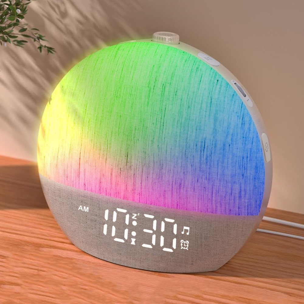 Wake Up Light Sunrise Alarm Cl - White Noise Machine Sleep 리뷰 및 가격