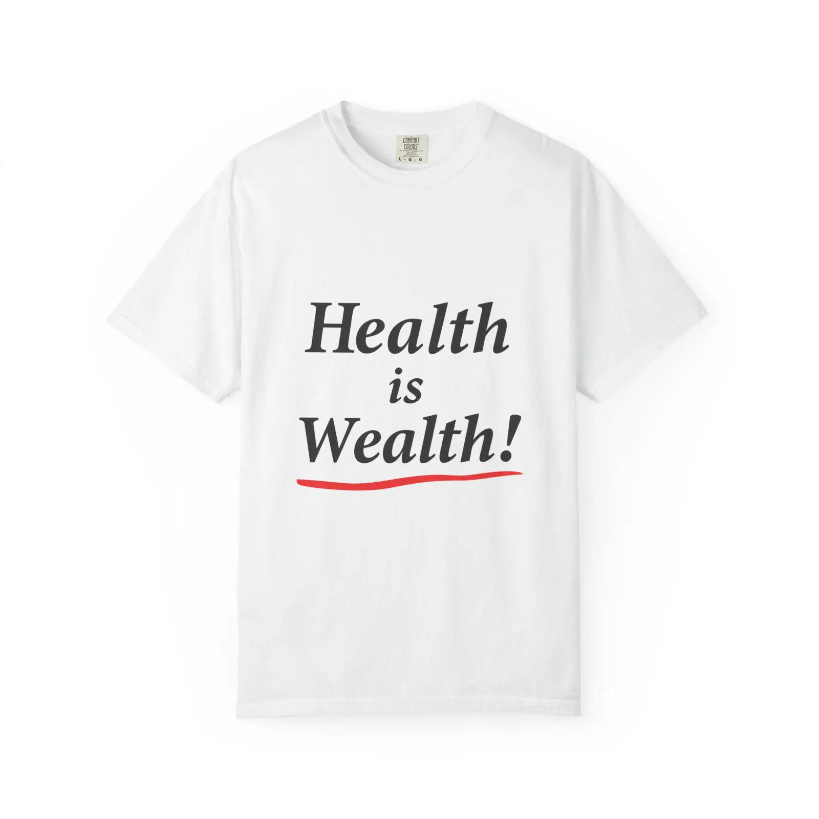 Health is Wealth T shirt Welln - Health Wellness Quotes 리뷰 및 가격