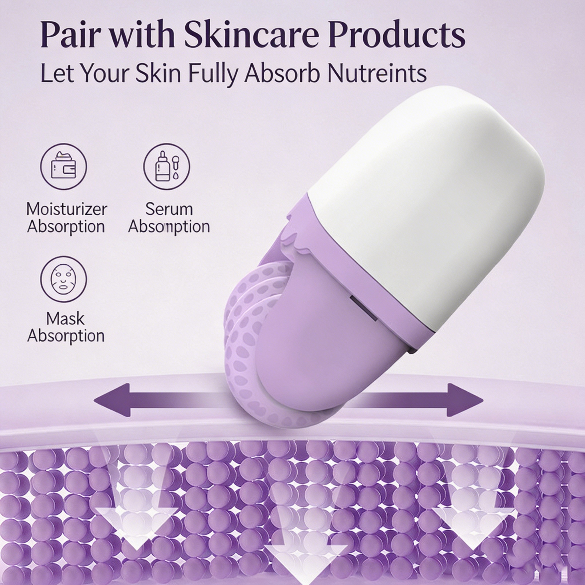 2-in-1 Cold Compress Massager  - Ice Roller Face Cold 리뷰 및 가격